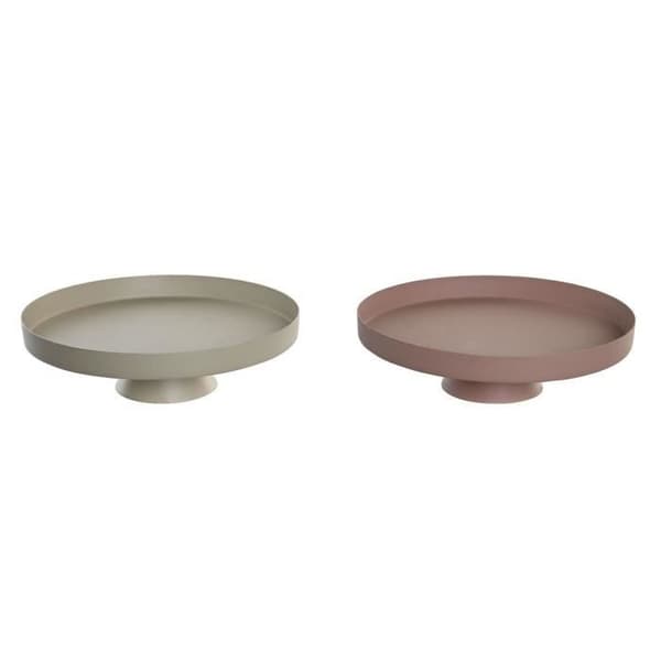 mittpunkt beige rosa 31 x 31 x 9 cm urban (2 enheter)