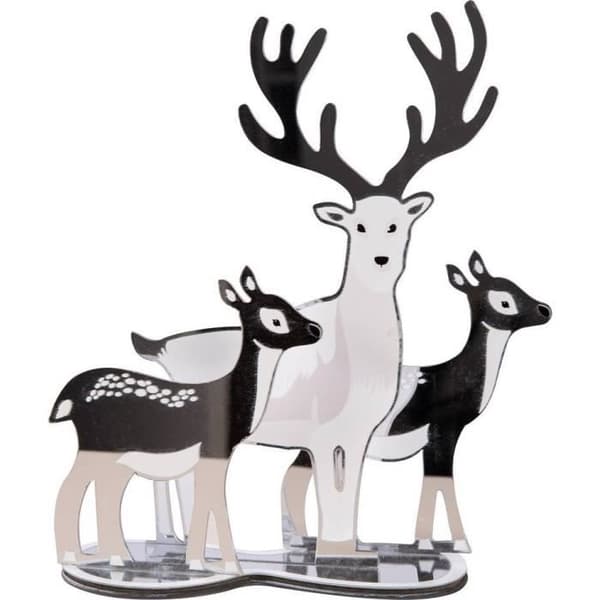 P'TIT Clown re22347, Bordstable spegel effekt Rennes Silver