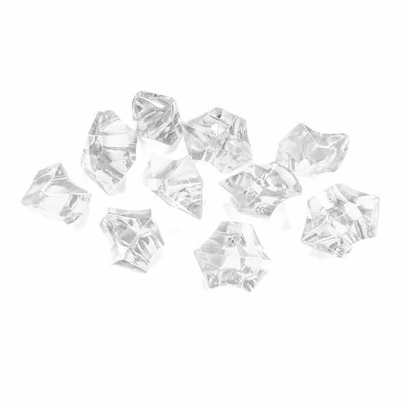 Partydeco - AC25-099-KARTON - Partydeco AC25099-karton50 PVC-iskristaller, transparent