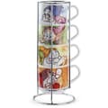 Miniatyrbild 2 av 2: Komplett service - Egan bordsservering - 133002 - Set med 4 ML 80 kaffekoppar 7 dvärgar + metallställ,