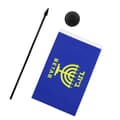 Miniatyrbild 2 av 2: Dekoration för bord - mittpunkt för bord Az flagga