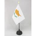 Miniatyrbild 1 av 2: Bordflagga Cypern 15x10cm - cypriotisk guldspets