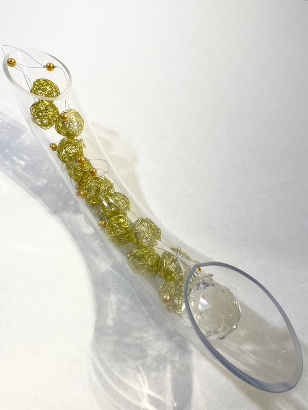 Skål/Vas i glas elegant fint bågformad, 20-pack