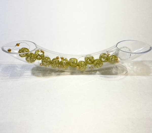 Skål/Vas i glas elegant fint bågformad, 20-pack