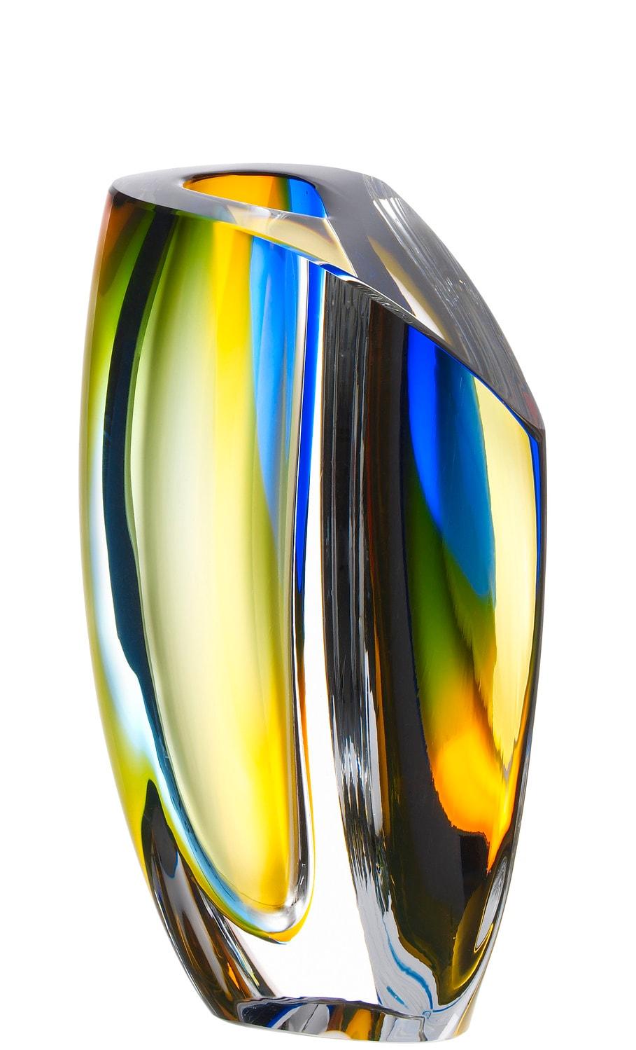 Mirage Sininen/Meripihka Vaasi 21 cm