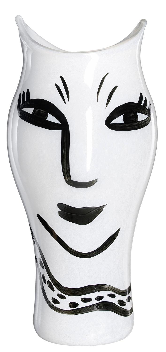 Open Minds Maljakko valkoinen 36 cm