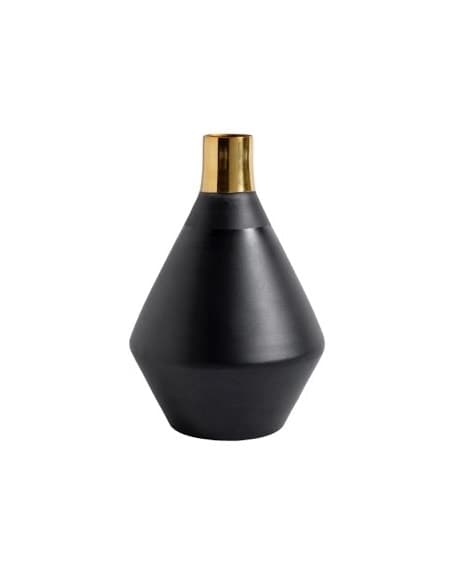 Vas Svart/Guld Metall 26cm