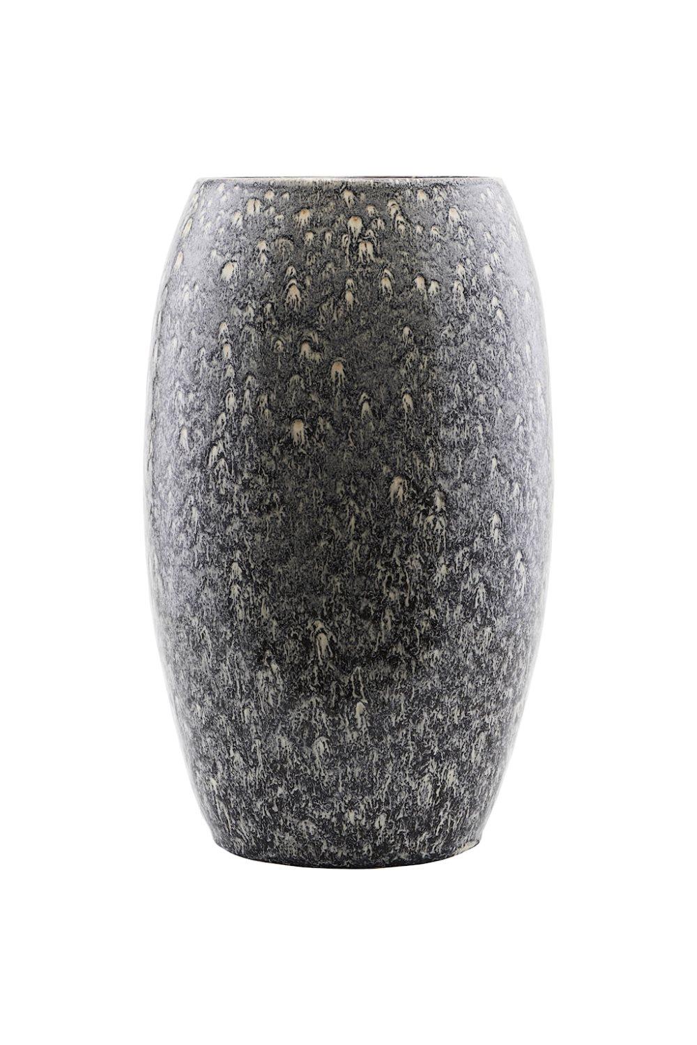 Vaasi Plain Ø 22x36 cm - Harmaa/Sininen