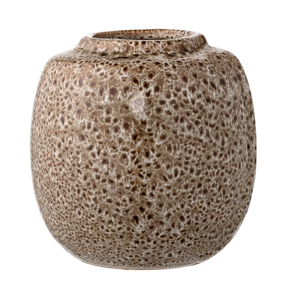 Vaasi Ruskea Kivitavaraa 13,5x14,5cm