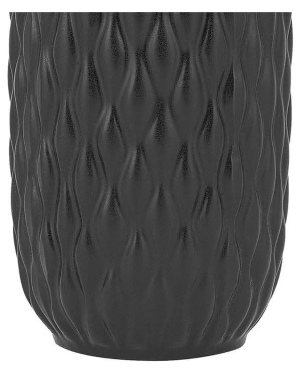 Dekorativ bordsvas Svart Stengods 31 cm Glam