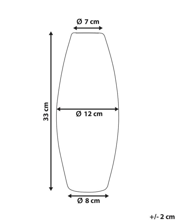 Koristemaljakko hopea kivitavara ⌀ 12 x 33 cm pyöreä kaiverrettu geometrinen kuvio moderni
