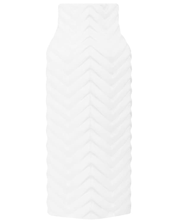 Blomstervase Hvid Stentøj Moderne Stil