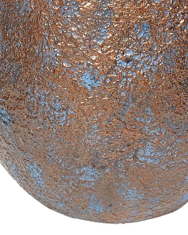 Hög Dekorativ Vas Brun Keramik 48 cm Antik Look Bords- och Golvvas Vardagsrum Sovrum