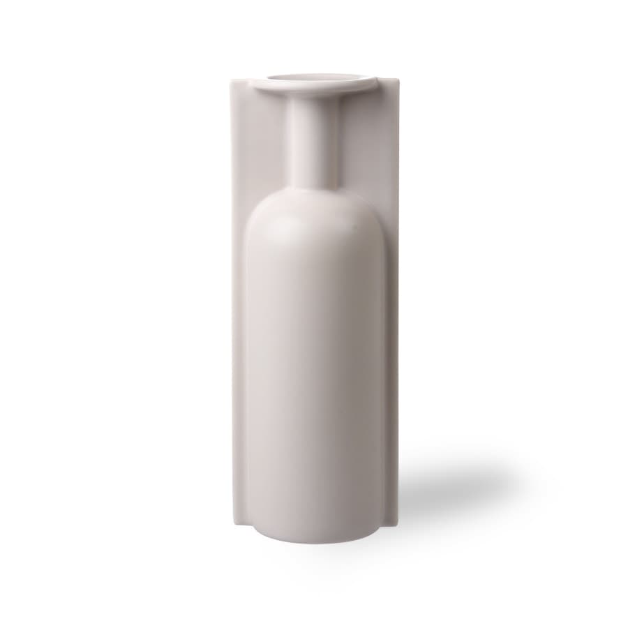 Mold Shape Kukkamaljakko L Beige
