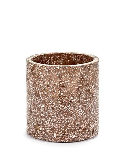Terrazzo ruukku - Ruskea
