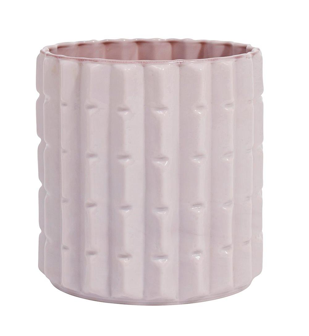Opaali Maljakko Edgy 16 cm - Vaaleanpunainen