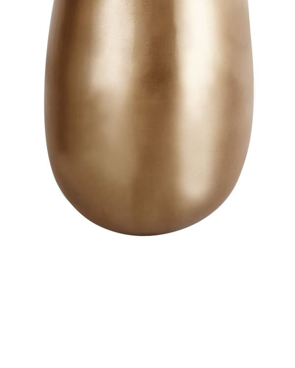 Kukkamaljakko alumiini kulta 27 cm KATCHAL