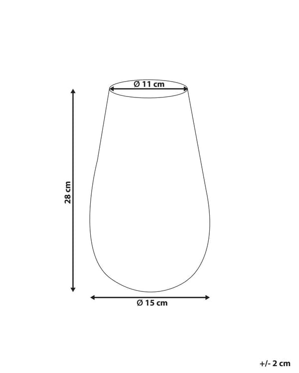 Vase Guld Aluminium ø 13 x 27 cm Dekorativ Lille Vandtæt Blomstervase Opbevaring Tilbehør Moderne Stue Bordpynt Glamour Soveværelse Inspiration