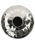 Miniatyrbild 6 av 6: Blomvas Silver Metall 39 cm Dekorativ Vattenbeständig Modern Vardagsrum Glamour Accentstycke
