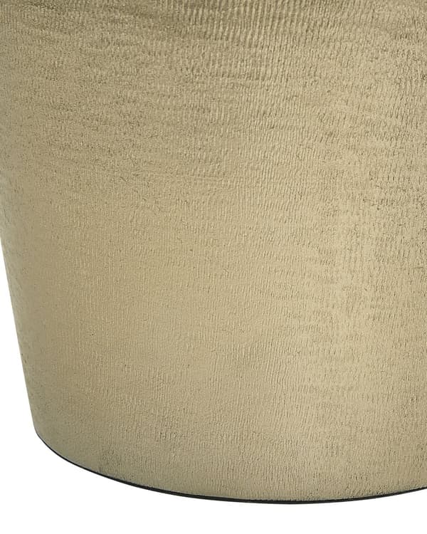 Blomvas Guld Metall 31 cm Dekorativ Vattentät Modern Vardagsrum Glamour Accentpjäs