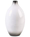 Miniatyrbild 1 av 8: Dekorativ Vas Svart och Vit 36 cm Terrakotta Elegant Modern
