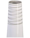 Pikkukuva 4 / 5: Koristemaljakko valkoinen terrakotta 57 cm korkea elegantti moderni tyyli