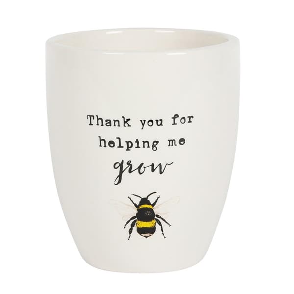 Something Different Thank You For Helping Me Grow Ceramic Plant Pot