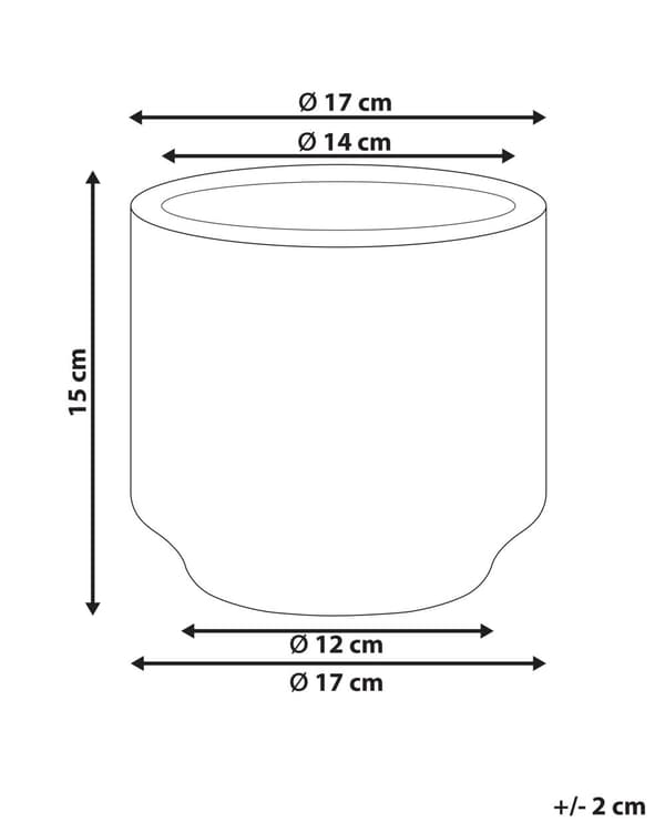Vase Hvid Blå Keramik 15 cm Dekorativ Blomstervase Knitret Mønster Vandtæt Design Look Retro Bordpynt Design til Stue Pynteting Vindueskarm