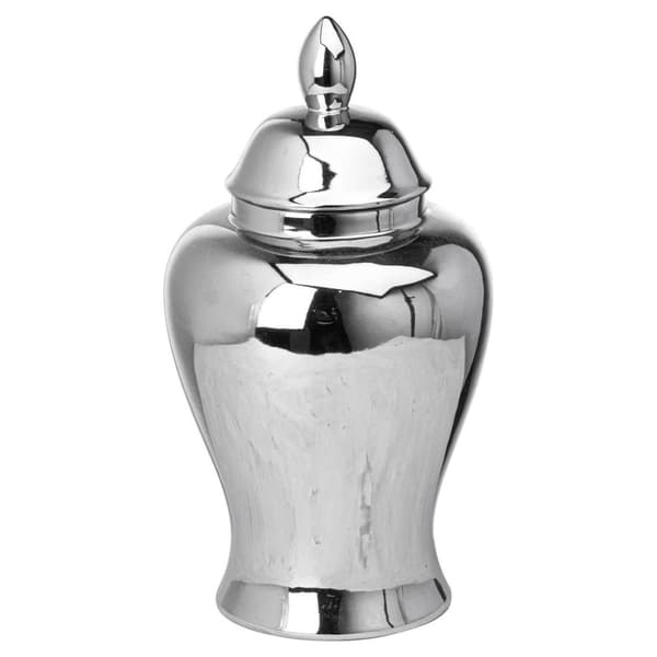 Hill Interiors Chrome ingefær krukke