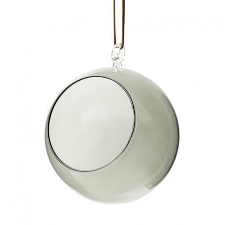 Glaskula 12 cm i diameter för växter eller ljus från Muurla