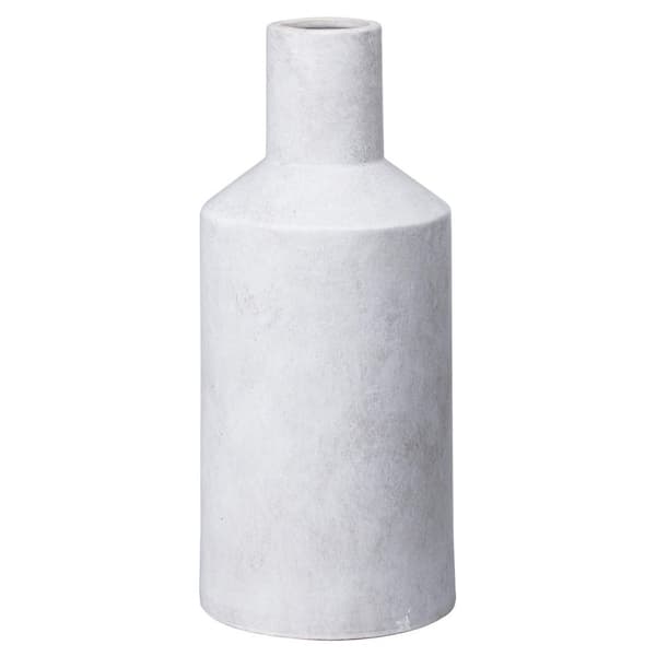 Hill Interiors Darcy Sutra Vase Stone 35cm x 13cm x 13cm