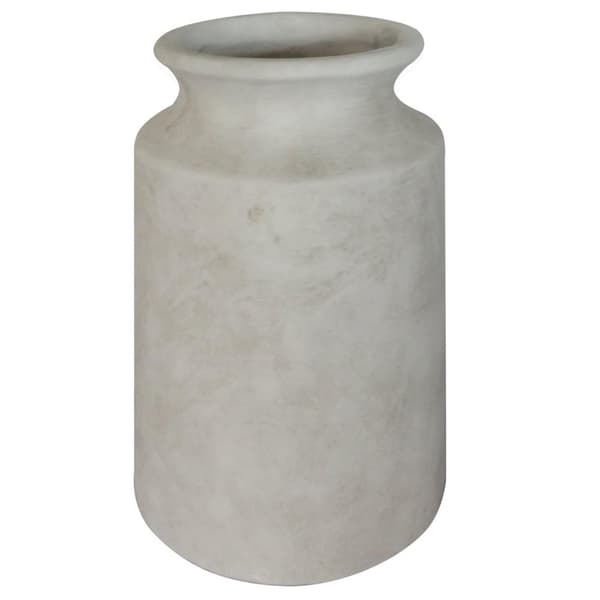 Hill Interiors Darcy Urn Vase Stone 31cm x 19cm x 19cm