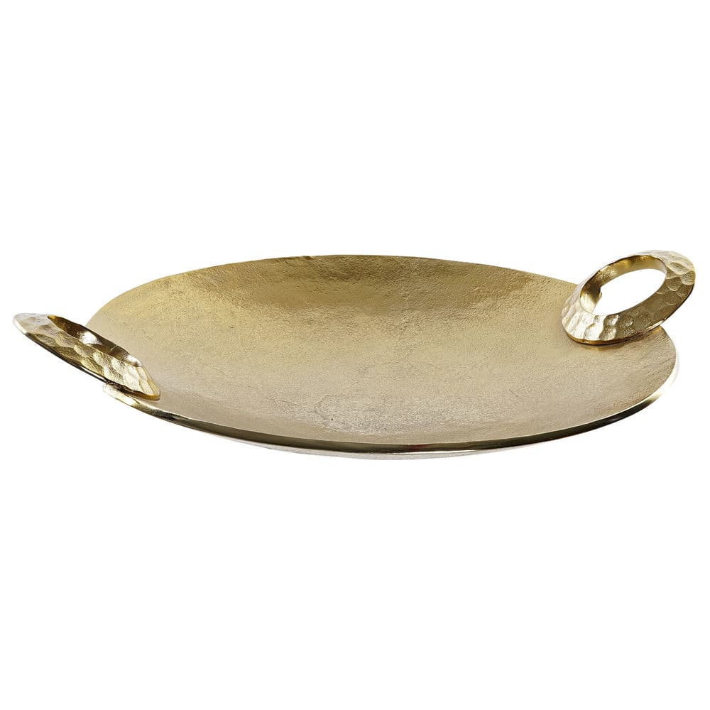 Bordsdekoration DKD Home Decor Gyllene Aluminium Glam (47 x 38.5 x 8.5 cm)