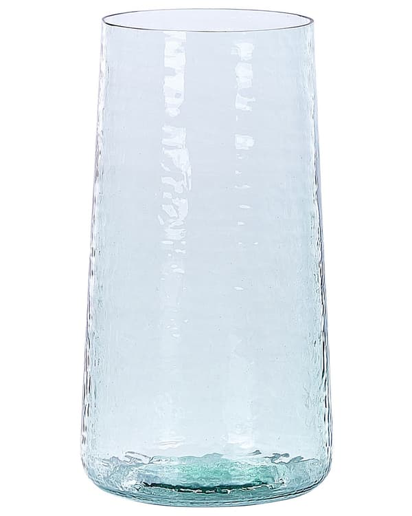 Set med 2 blomvaser Glas Transparent Dekorativt Hemtillbehör