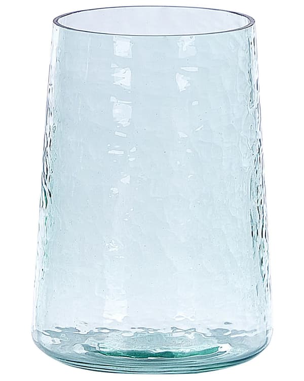 Set med 2 blomvaser Glas Transparent Dekorativt Hemtillbehör