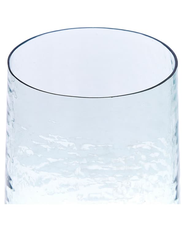 Set med 2 blomvaser Glas Transparent Dekorativt Hemtillbehör