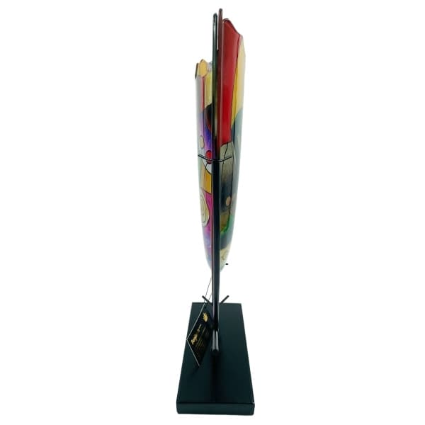 Glasvas Piano & Smidesställning, H 47,5cm - Benjamin