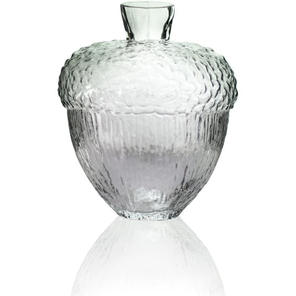 Robur vase clear H 11cm - Vas Vitreum
