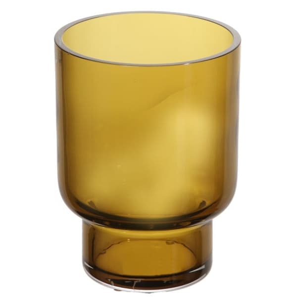 Vintage Vase Yellow, H 21cm - Orrefors