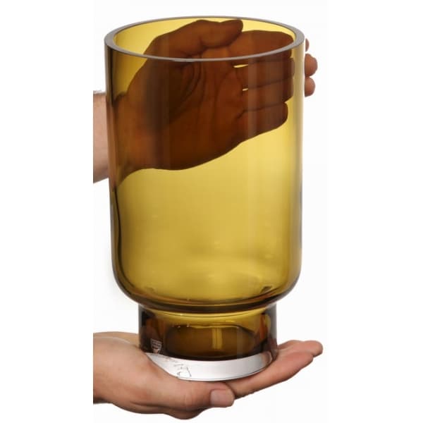Vintage Vase Yellow, H 26.5cm - Orrefors