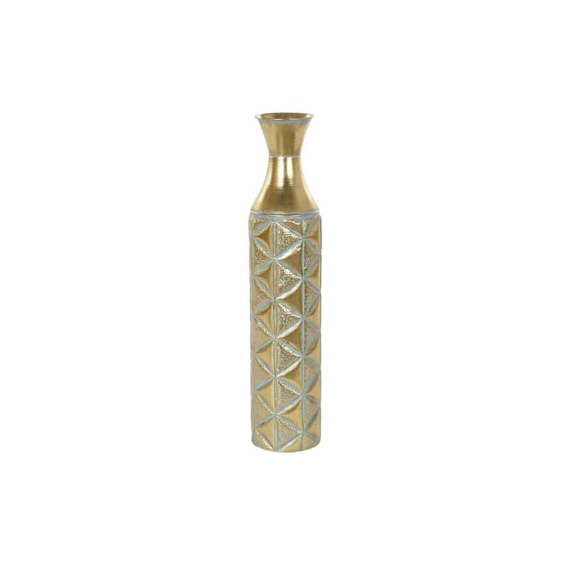 Vas DKD Home Decor Gyllene Metall Järn Arab (14 x 14 x 64 cm)