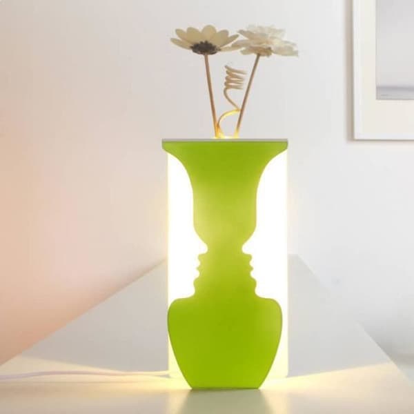 Dekorativ lampa - Ej specificerad - 2 i 1 - Glasmugg - USB-strömförsörjning - Elegant och chic