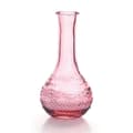 Miniatyrbild 1 av 2: Vintage präglad glasvas - Rosa - 7,5 x 15,8cm