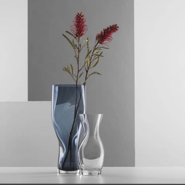 Squeeze Vase Clear, 23cm - Orrefors