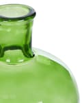 Miniatyrbilde 7 av 7: Dekorativ vase glass grønn 31 cm håndlaget rund form dekorativ hjem moderne design