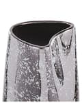 Miniatyrbilde 4 av 5: Dekorativ Vase Sølv Steintøy 27 cm Hjemtilbehør Bordplate Accent Piece Glamour