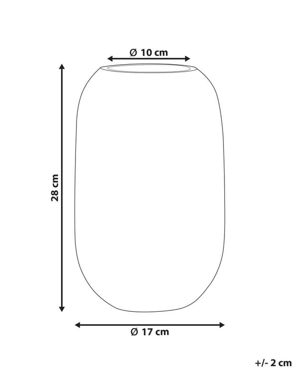Blomvas Genomskinlig Glas 28 cm Dekorativ Rund form Sprickeffekt Bordsskiva Hem Dekoration Modern Design