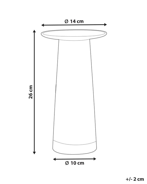 Blomvas Genomskinligt Glas 26 cm Dekorativ Rund form Bordsskiva Hem Dekoration Modern Design