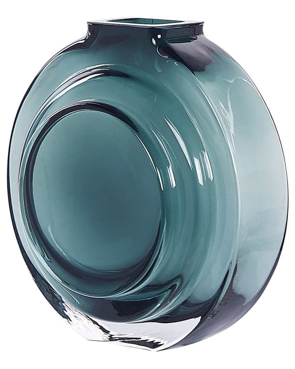 Vase Transparent Glas 15 cm Moderne Rund Glasvase til Stuen Bordpynt til Soveværelse Pynteting til Vindueskarm Tilbehør Blomstervase