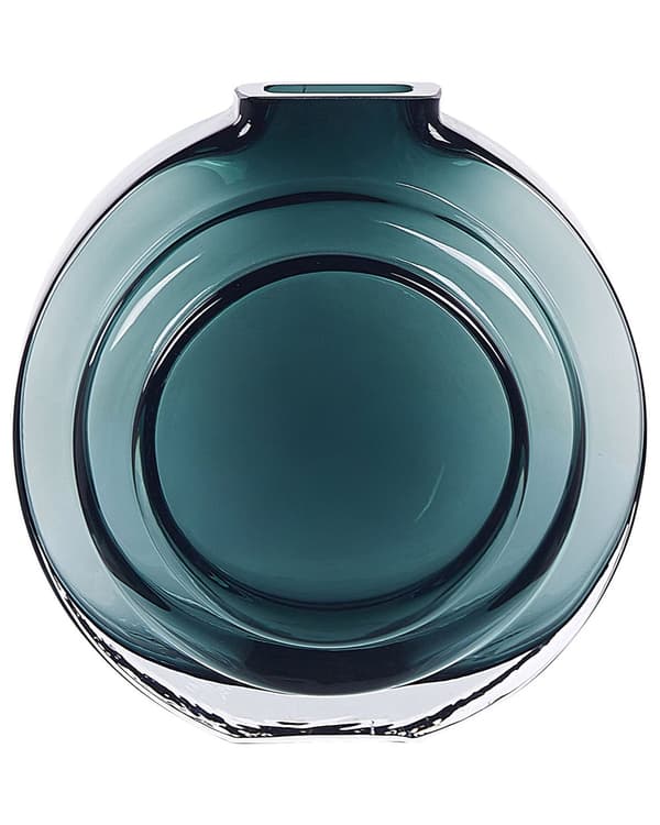 Vase Transparent Glas 15 cm Moderne Rund Glasvase til Stuen Bordpynt til Soveværelse Pynteting til Vindueskarm Tilbehør Blomstervase